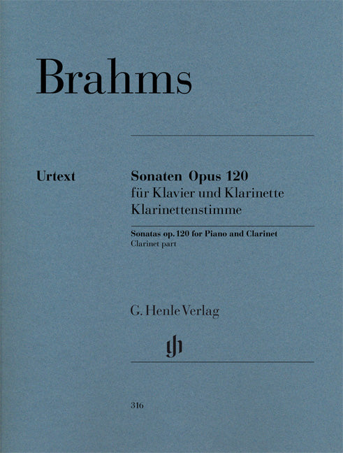 Sonate, op. 120 n° 1 | Johannes Brahms | Clarinette