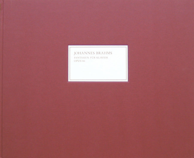 Fantaisies, op. 116 | Johannes Brahms | Piano