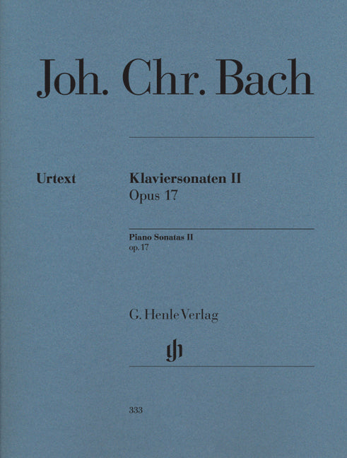 Sonates 2, opus 17 | Johann Christian Bach | Piano