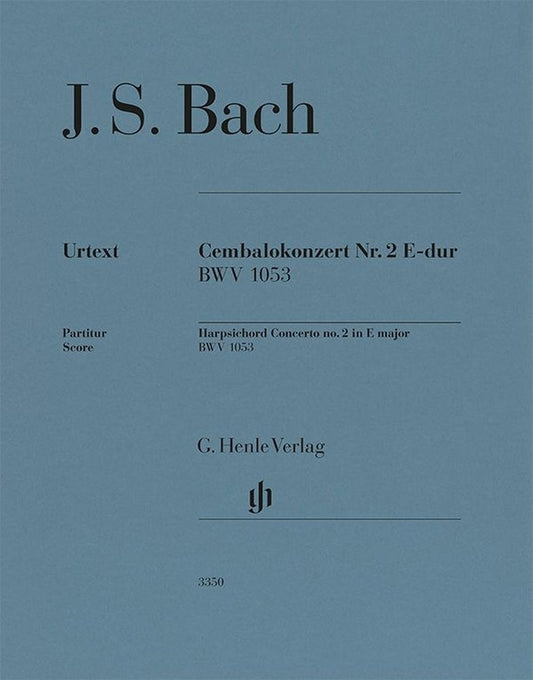 Concerto pour clavecin n° 2 en mi majeur, BWV 1053 | Johann Sebastian Bach | Orchestre | Partition