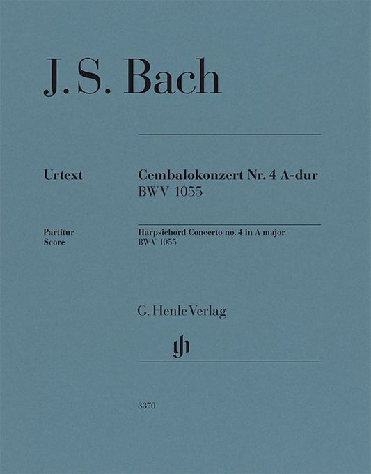 Concerto pour clavecin n° 4 en la majeur, BWV 1055 | Johann Sebastian Bach | Orchestre | Partition