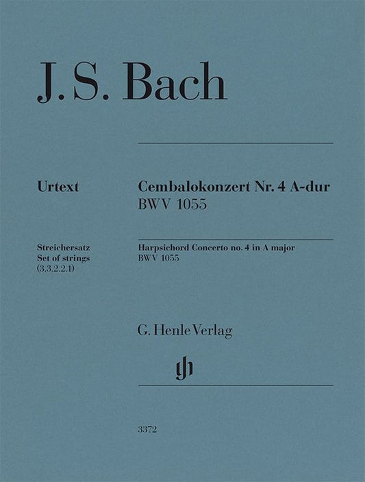 Concerto pour clavecin n° 4 en la majeur, BWV 1055 | Johann Sebastian Bach | Orchestre | Jeu de parties