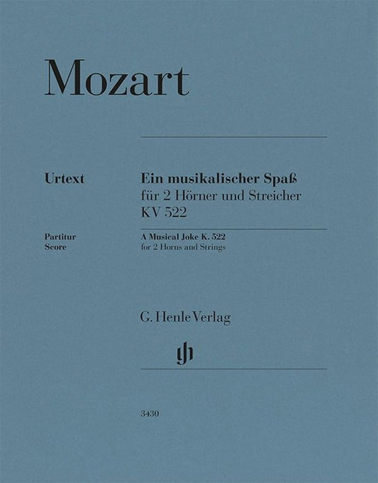 Une plaisanterie musicale, K. 522 | Wolfgang Amadeus Mozart | Violon | Partition