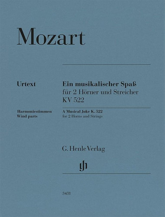 Une plaisanterie musicale, K. 522 | Wolfgang Amadeus Mozart | Violon | Jeu de parties | HN 3431