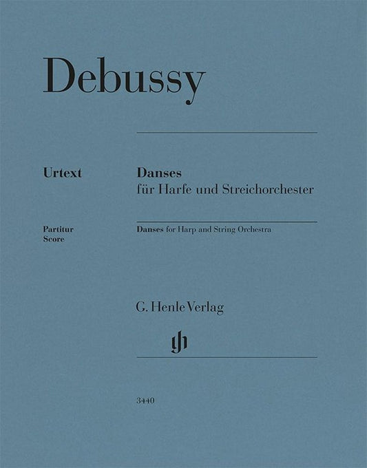 Danses, pour harpe et orchestre à cordes | Claude Debussy | Orchestre à cordes | Partition