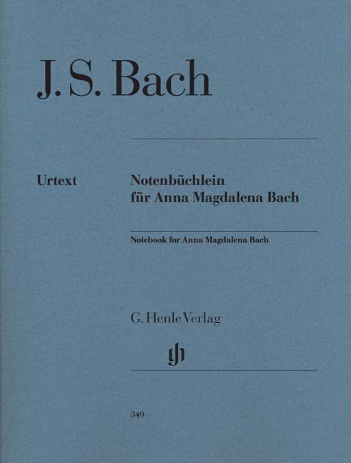 Carnet d'Anna Magdalena Bach | Johann Sebastian Bach | Piano | Livre | HN 349