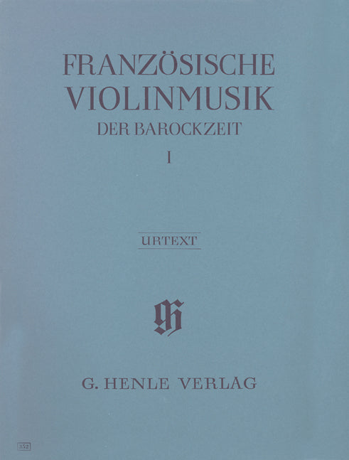 Französische Violinmusik der Barockzeit 1, Livre pour violon et Piano