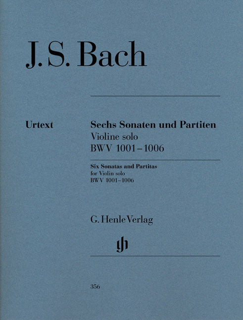 Six sonates et partitas - Violon seul | Johann Sebastian Bach