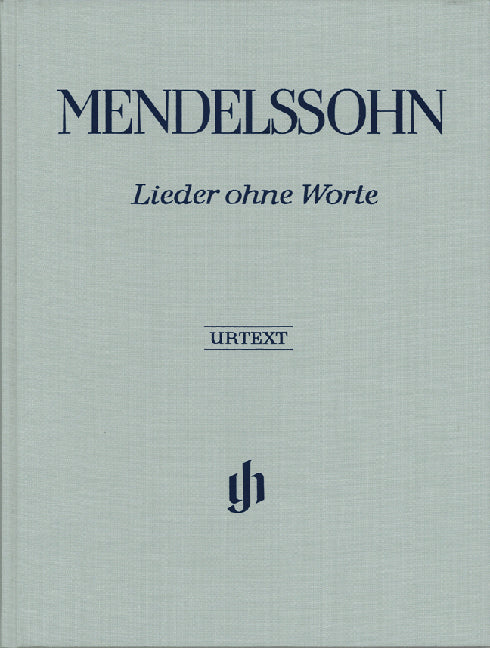 Romances sans paroles | Felix Mendelssohn Bartholdy | Piano | Livre | HN 361