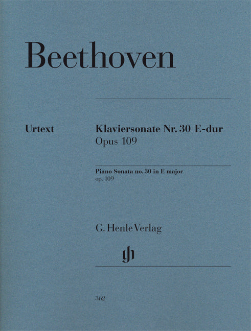 Sonate pour piano en mi majeur, op. 109 | Ludwig van Beethoven