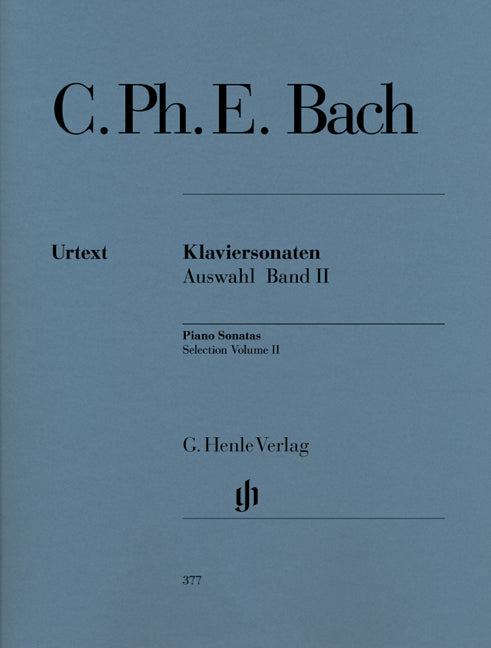 Sonates 2 (sélection) | Carl Philipp Emanuel Bach | Piano