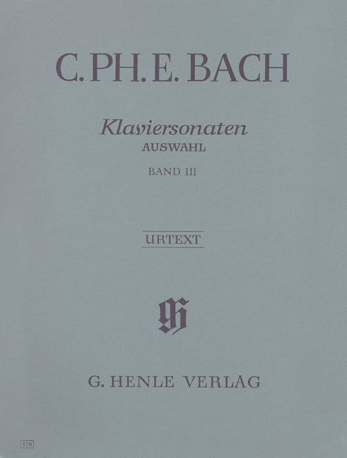 Sonates 3 (sélection) | Carl Philipp Emanuel Bach | Piano