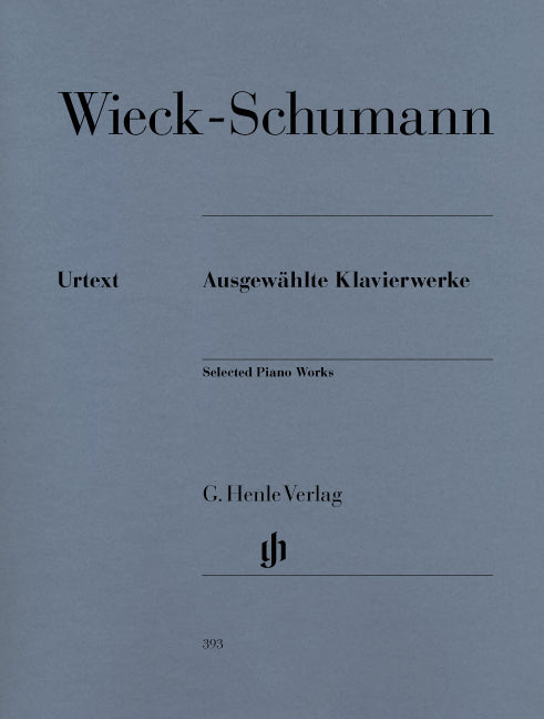 Clara Wieck-Schumann - Œuvres choisies pour piano