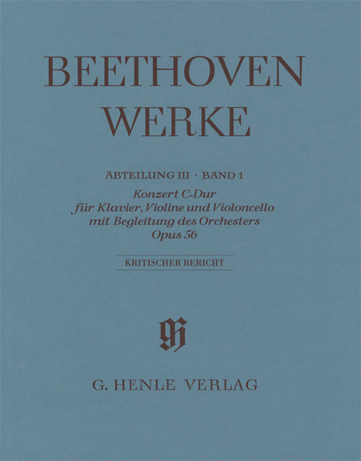 Concerto en ut majeur, op. 56 | Ludwig van Beethoven