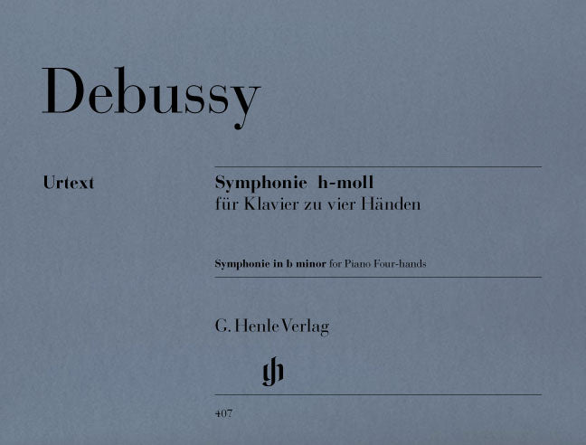 Symphonie en si mineur | Claude Debussy | Piano