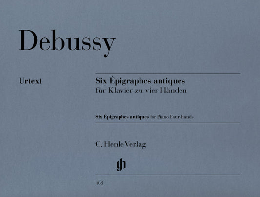 Six Épigraphes antiques - Duo de pianos | Claude Debussy