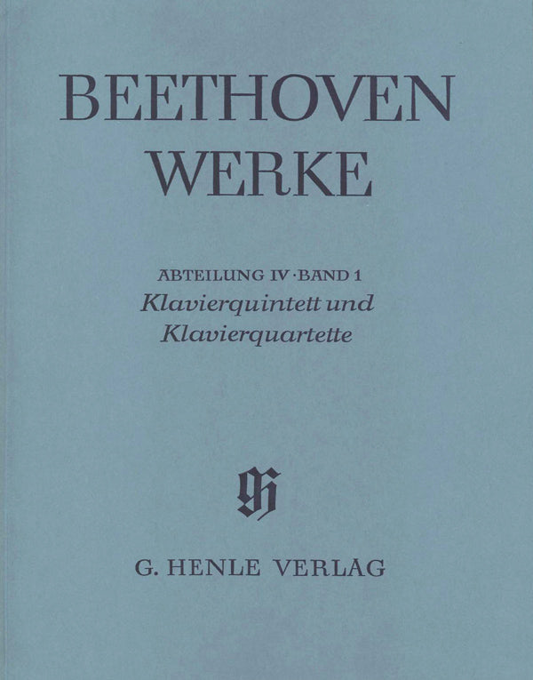 Quintette avec piano et quatuors avec piano | Ludwig van Beethoven