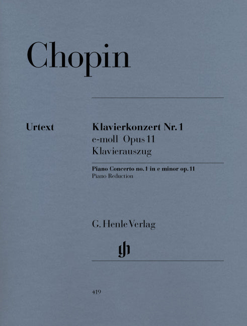 Concerto 1 en mi mineur, opus 11 | Frédéric Chopin | Piano