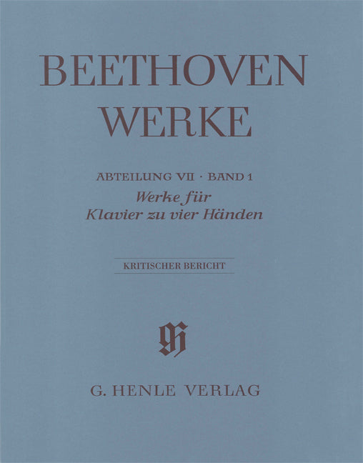 Œuvres pour piano à quatre mains | Ludwig van Beethoven
