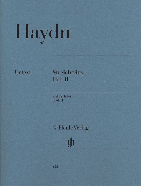 Trios à cordes - Cahier II | Franz Joseph Haydn