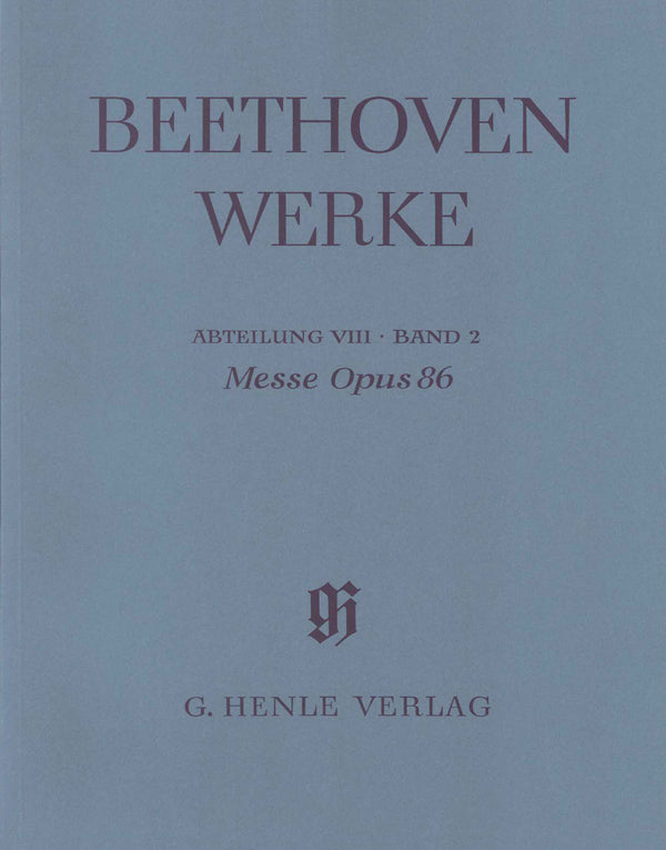 Messe en ut majeur, op. 86 | Ludwig van Beethoven