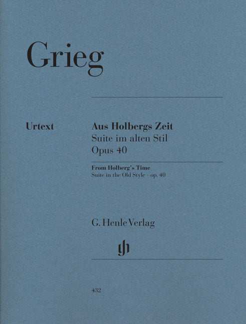 Aus Holbergs Zeit (Suite Holberg), op. 40 | Edvard Grieg