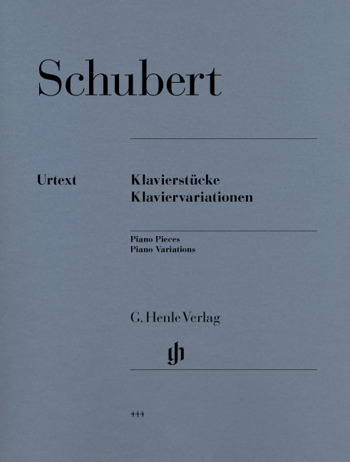 Pièces pour piano - Variations pour piano | Franz Schubert
