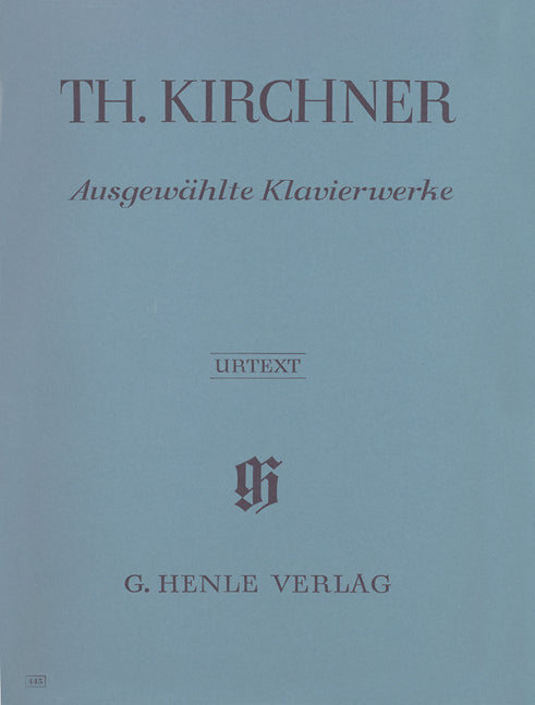 Œuvres choisies pour piano | T. Kirchner