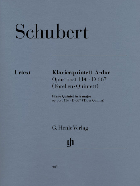 Quintette en la majeur, op. posth. 114, D. 667 « La Truite » | Franz Schubert