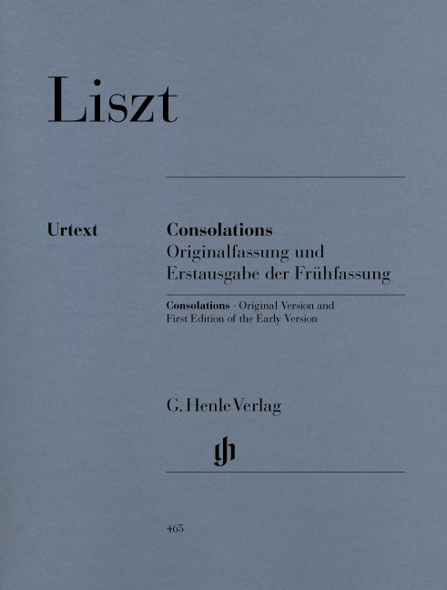 Consolations | Franz Liszt | Piano