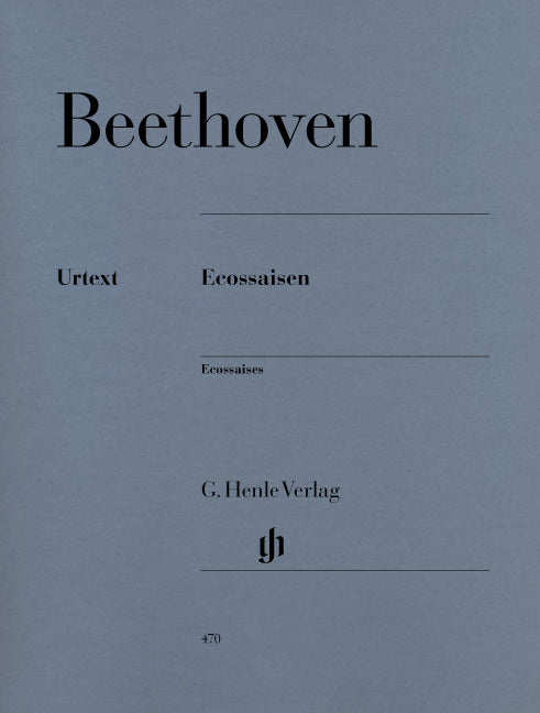Écossaises, WoO 83 et WoO 86 | Ludwig van Beethoven | Piano