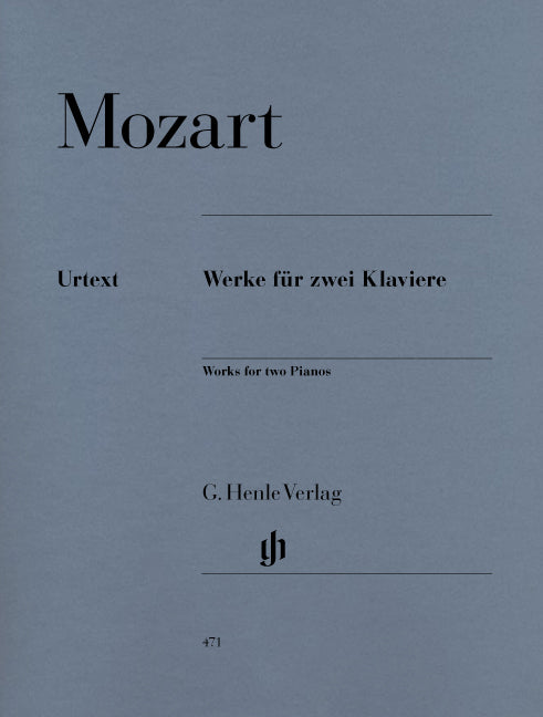 Œuvres pour deux pianos | Wolfgang Amadeus Mozart