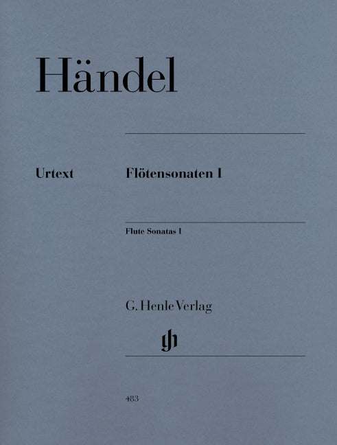 Flute Sonatas, Volume I de Georg Friedrich Händel, Livre pour flûte et Piano