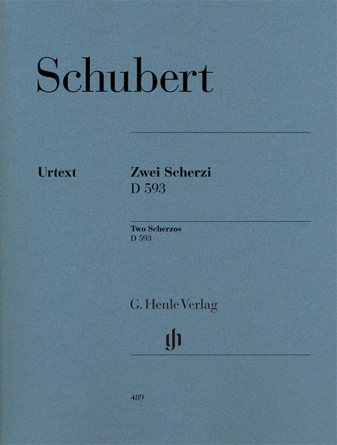 2 Scherzi en si bémol majeur et en ré bémol majeur, D. 593 | Franz Schubert