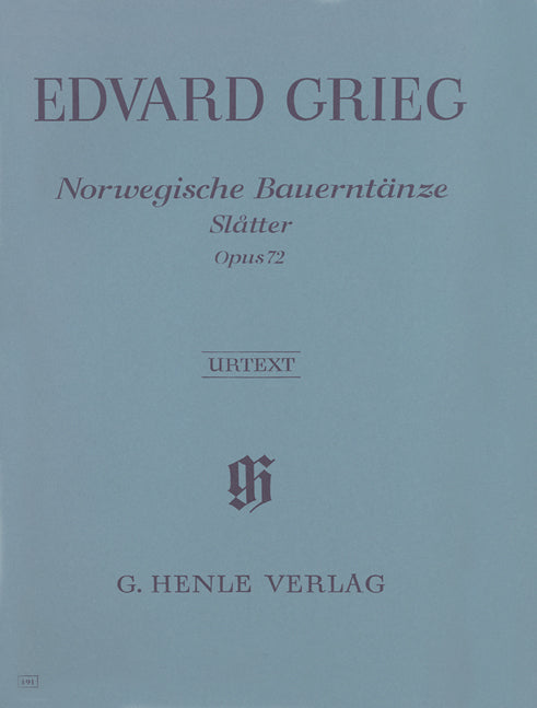 Danses paysannes norvégiennes [Slåtter], op. 72 | Edvard Grieg