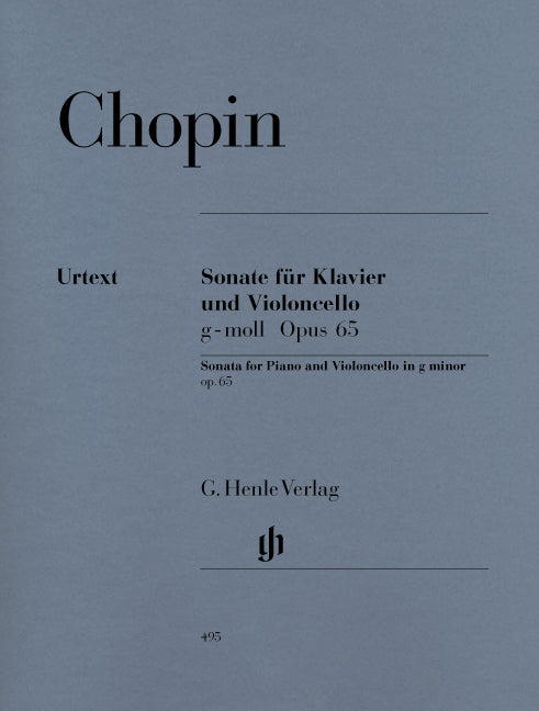 Sonate pour violoncelle en sol mineur, op. 65 | Frédéric Chopin
