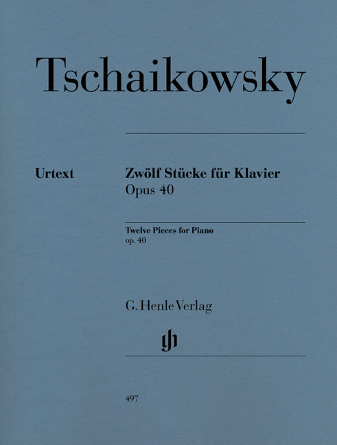 Douze pièces pour piano, op. 40 | Pyotr Ilyich Tchaikovsky