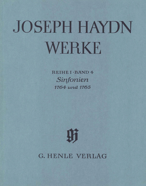 Symphonies 1764-1765 - Édition reliée toile | Franz Joseph Haydn