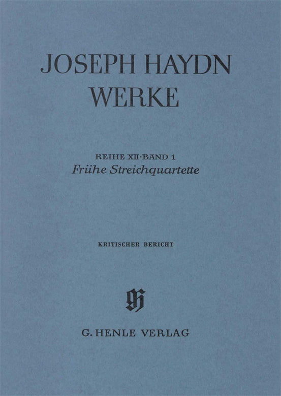 Premiers quatuors à cordes | Franz Joseph Haydn | Quatuor à cordes | Livre