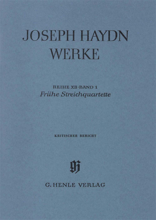 Premiers quatuors à cordes | Franz Joseph Haydn | Quatuor à cordes | Livre