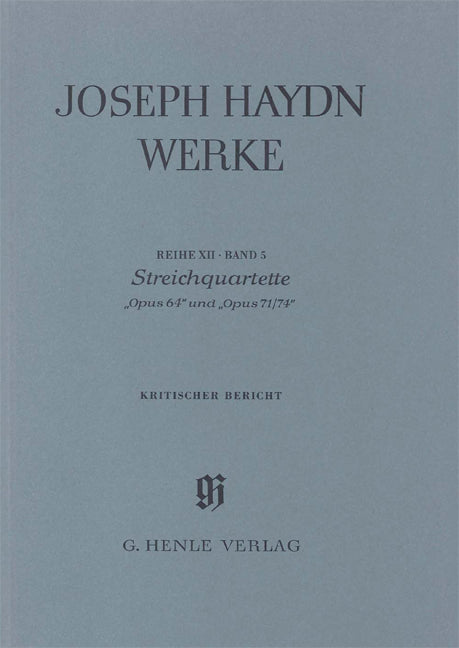 Quatuors à cordes, op. 64 et op. 71/74, volume 5 | Franz Joseph Haydn