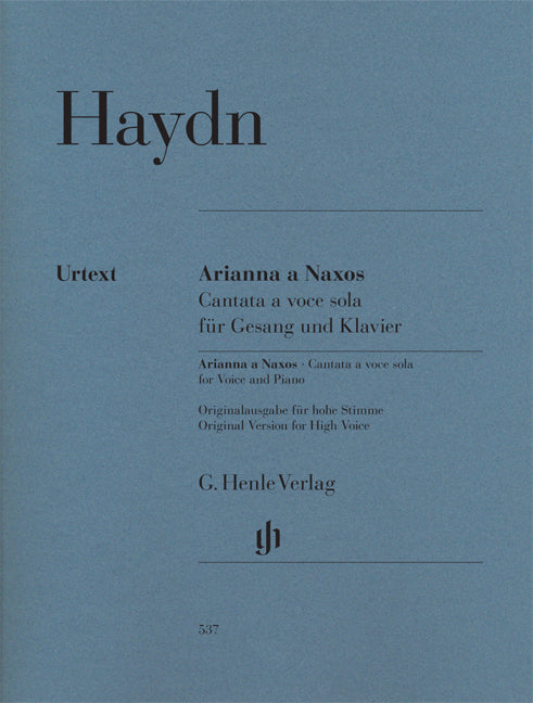 Arianna a Naxos - Cantata a voce sola | Franz Joseph Haydn