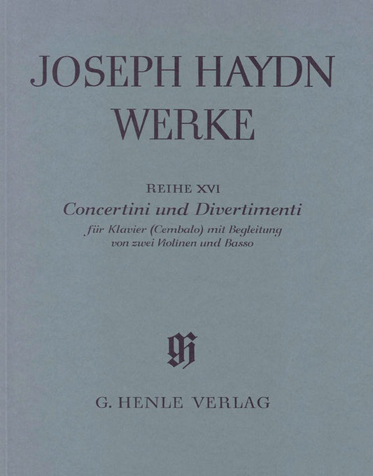 Concertini et divertimenti pour piano | Franz Joseph Haydn