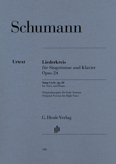Cycle de mélodies, op. 24 | Robert Schumann | Voix