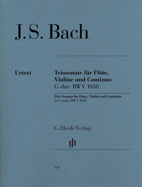 Sonate en trio en sol majeur, BWV 1038 | Johann Sebastian Bach