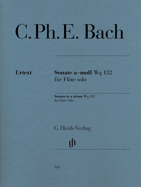 Sonate en la mineur, Wq 132, pour flûte seule | Carl Philipp Emanuel Bach