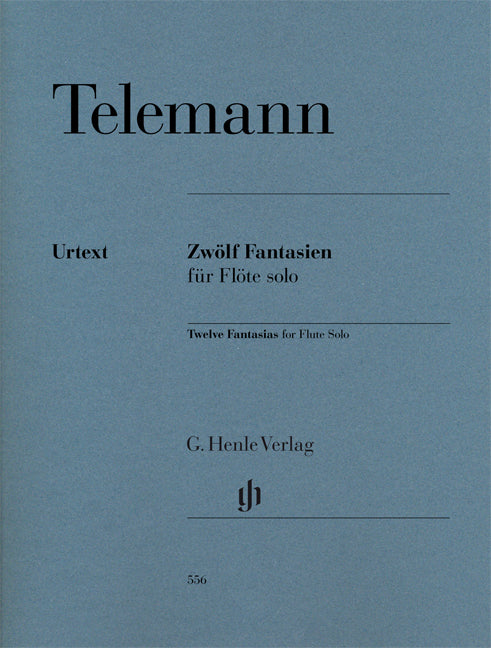 12 fantaisies pour flûte seule | Georg Philipp Telemann