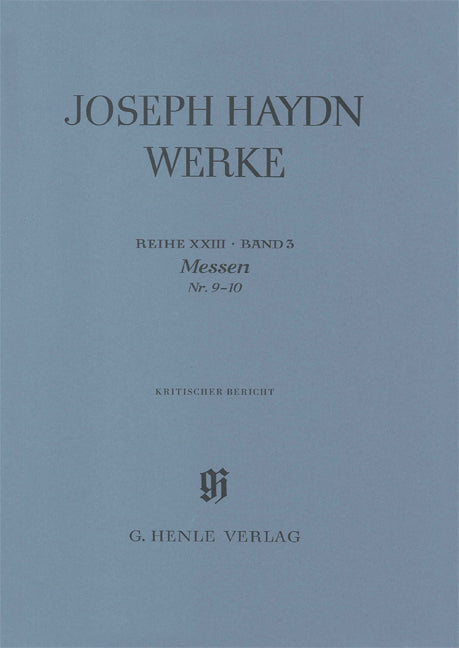 Messes n° 9-10 | Franz Joseph Haydn