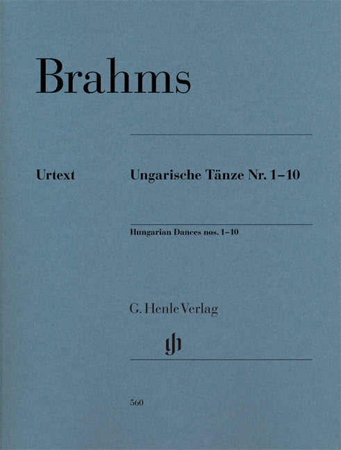 Danses hongroises n° 1-10 | Johannes Brahms | Piano