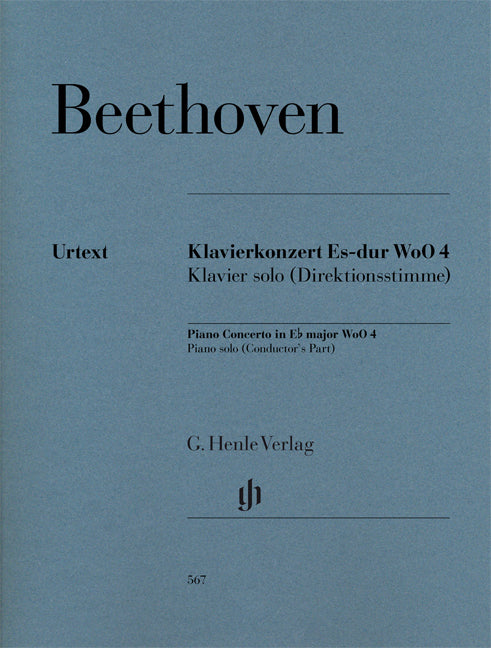 Concerto pour piano en mi bémol majeur, WoO 4 | Ludwig van Beethoven